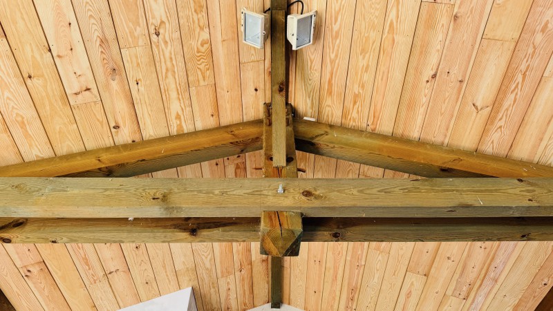 Rénovation énergétique par l’intérieur et habillage en volige d’une maison d’habitation à Tercis dans les Landes