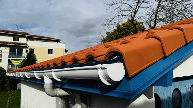 Couverture de 30m2 pour un garage avec pose de gouttières à Dax