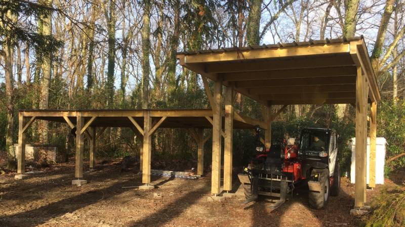 Création de carport sur mesure pour protéger voiture et camping car à proximité de Saint Paul lès Dax dans les Landes